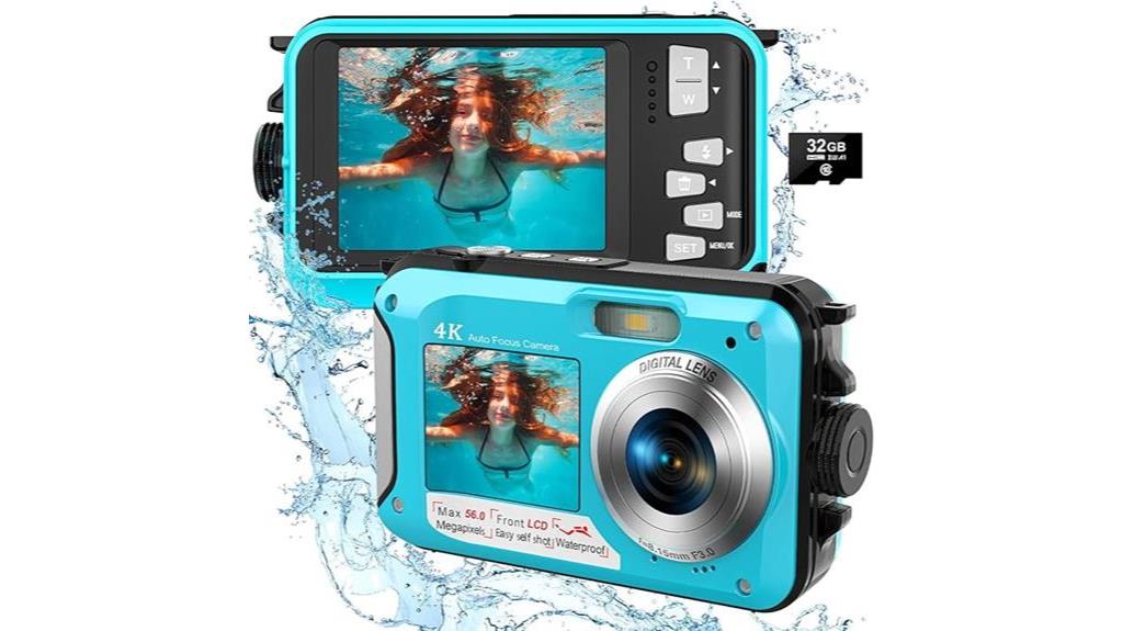 4k underwater camera bundle