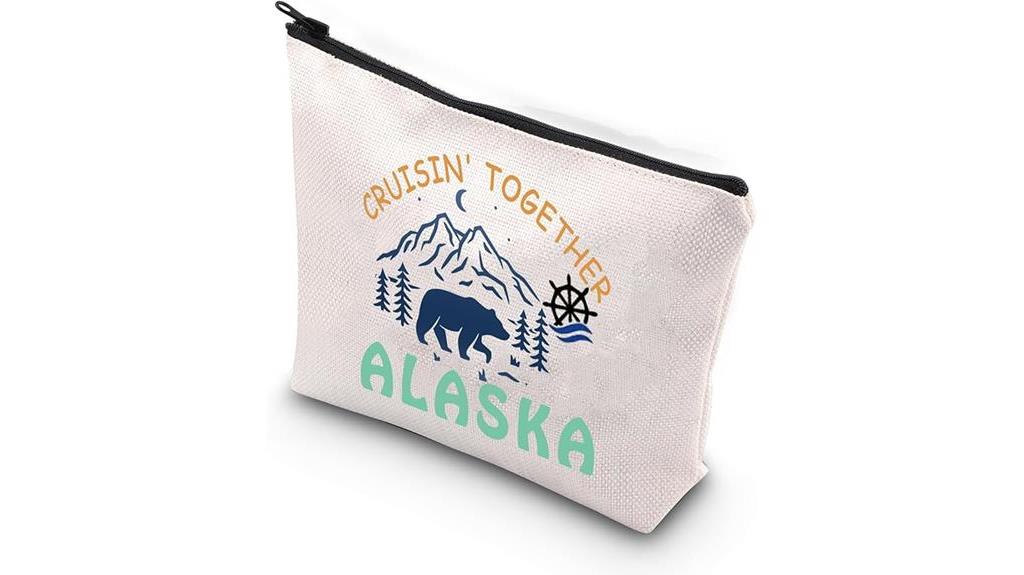 alaska cruise makeup bag