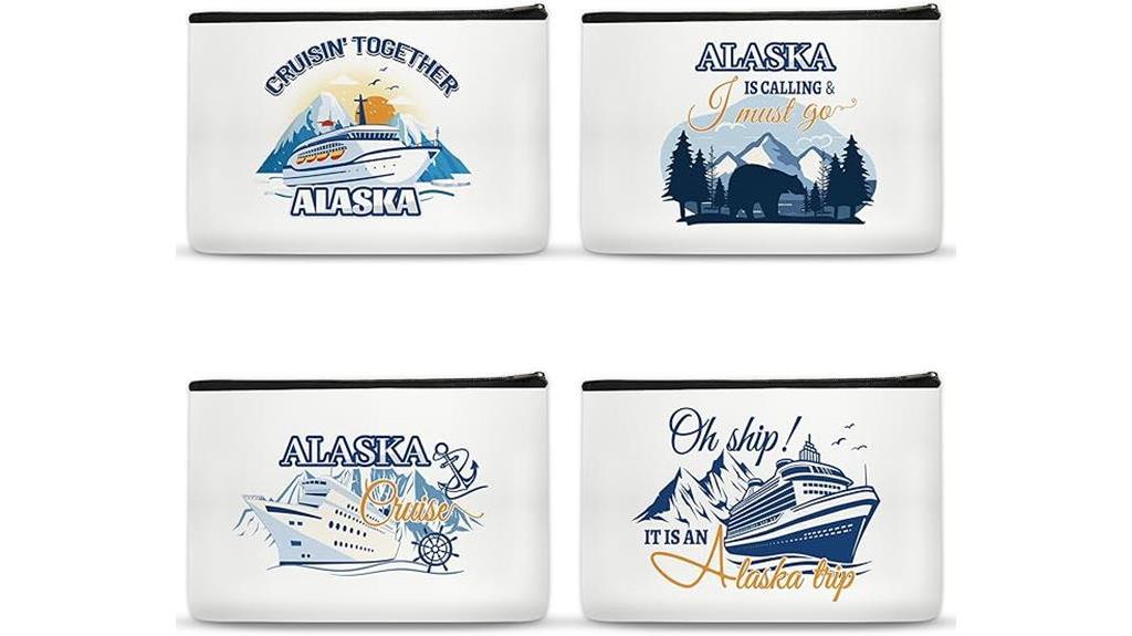 alaska cruise makeup bags