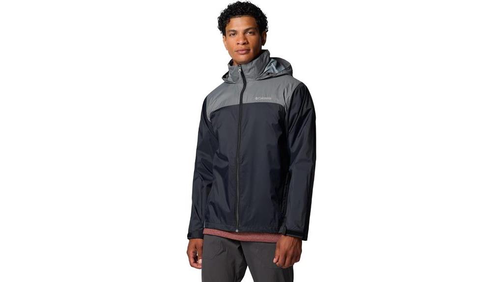 columbia men s rain jacket