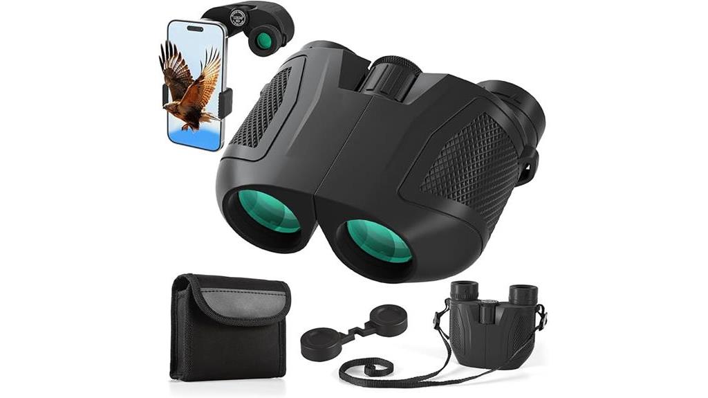 compact binoculars with adapter