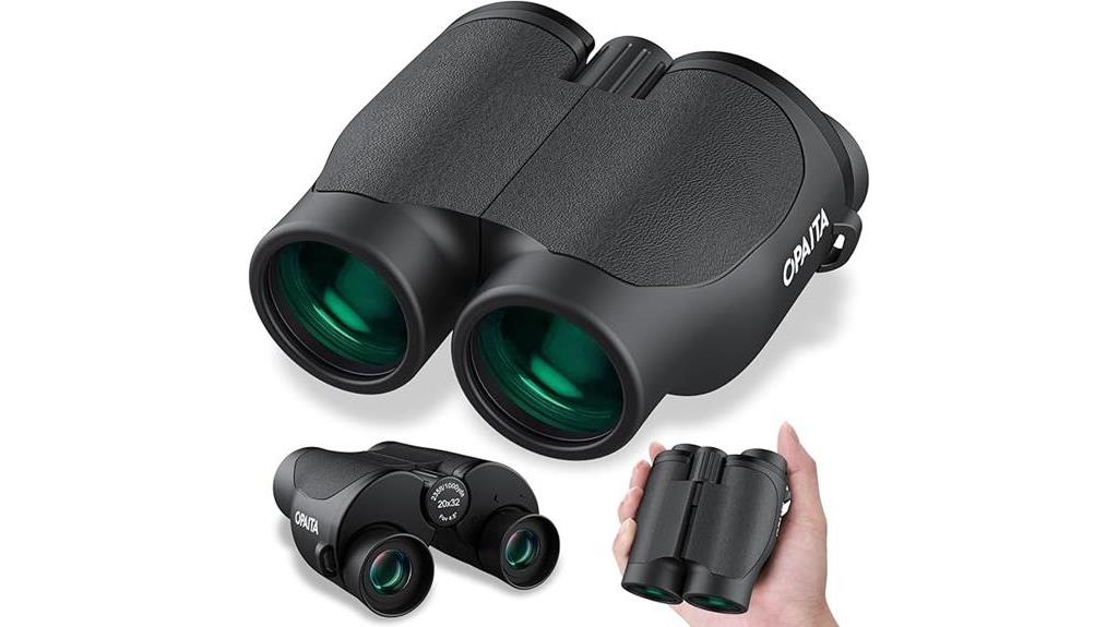 compact bird watching binoculars