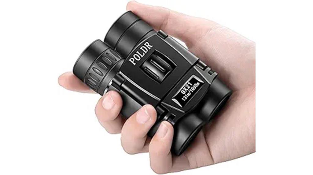 compact lightweight binoculars set