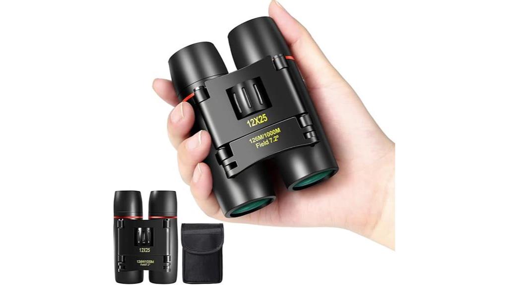 compact mini pocket binoculars