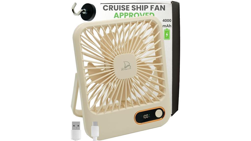 cruise ship wireless fan