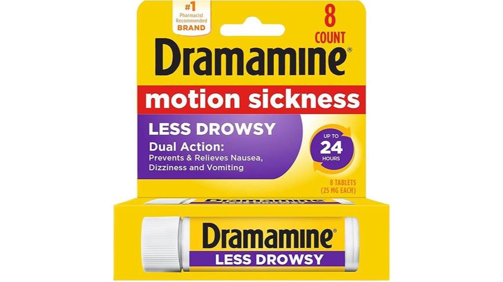 dramamine motion sickness relief