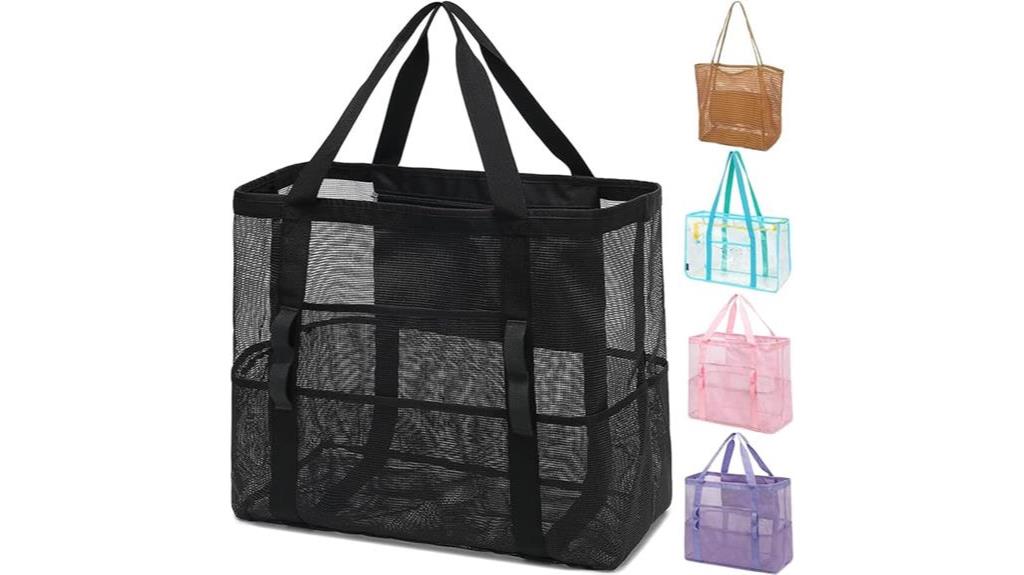 extra large mesh tote