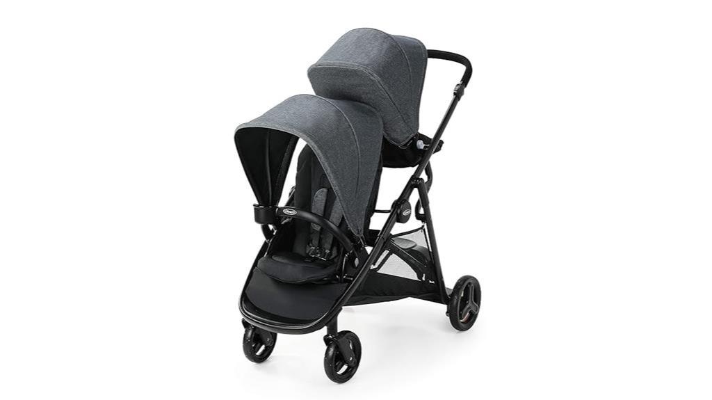 graco ready2grow double stroller