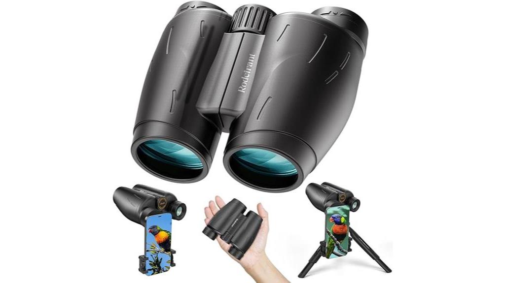 high definition binoculars with adapter