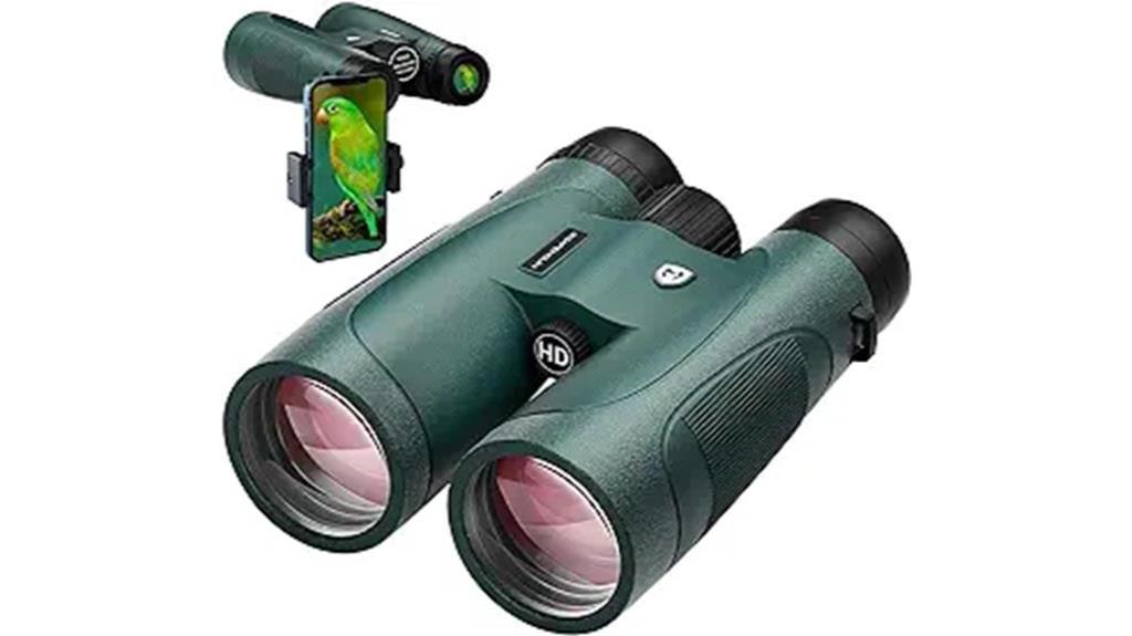 high definition binoculars with adapter