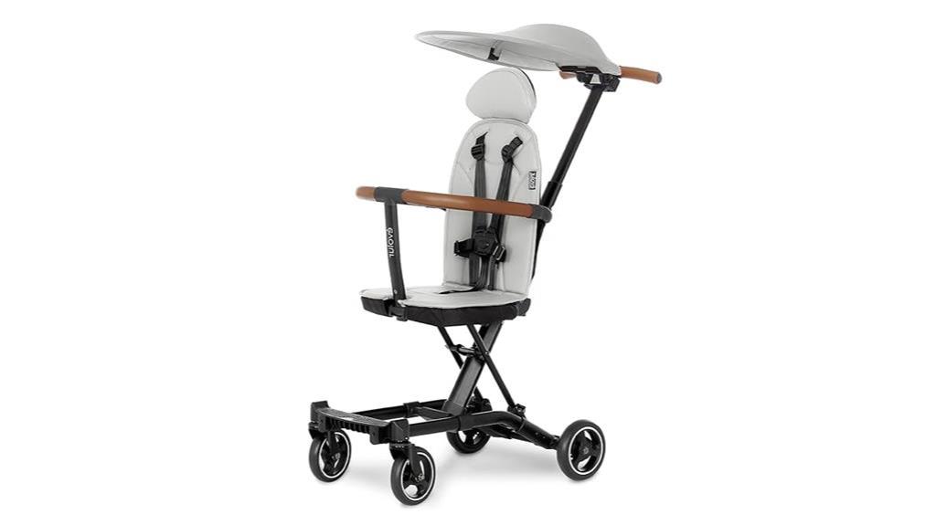 lightweight koala gray stroller