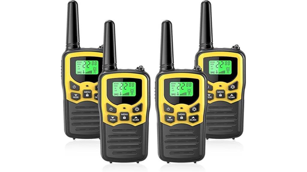 moico 22 channel walkie talkies