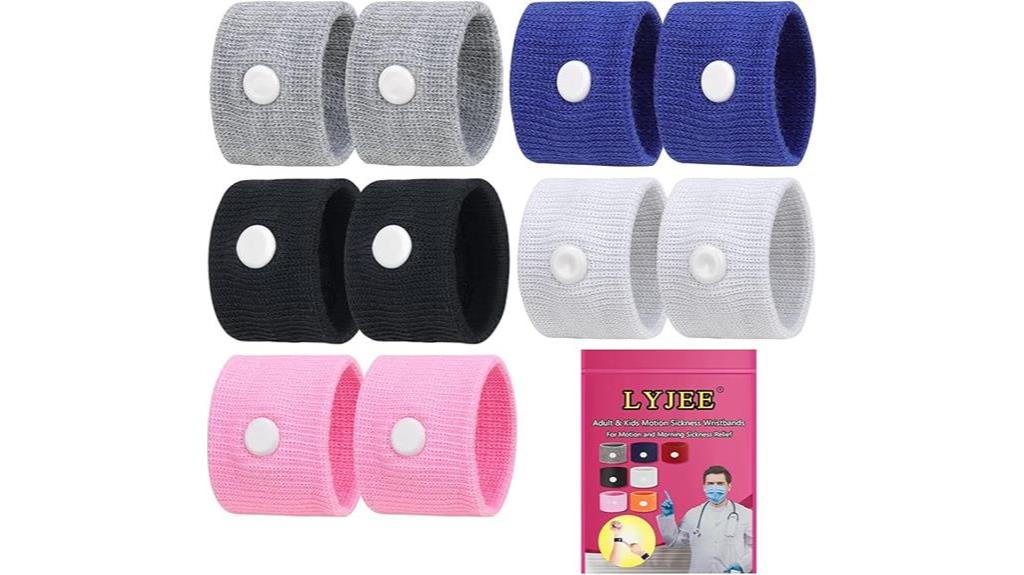 motion sickness relief bands