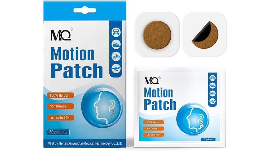 non drowsy motion sickness patches