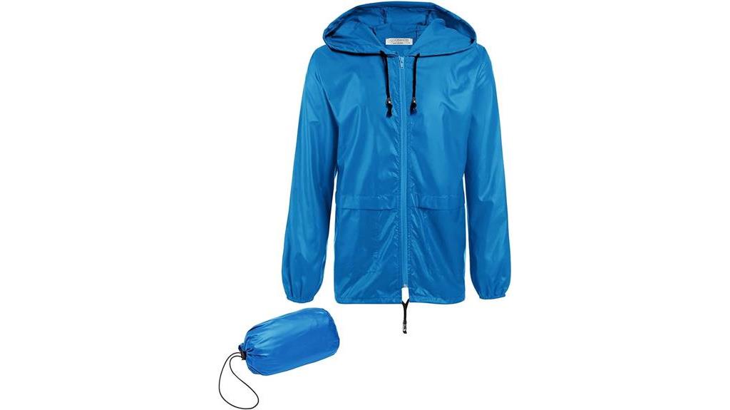 packable men s rain jacket