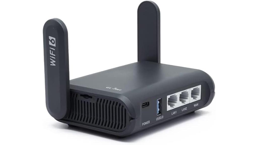 pocket sized wi fi 6 router