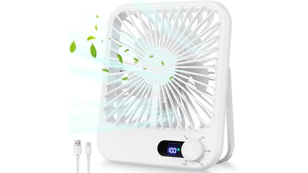 portable rechargeable sleep fan