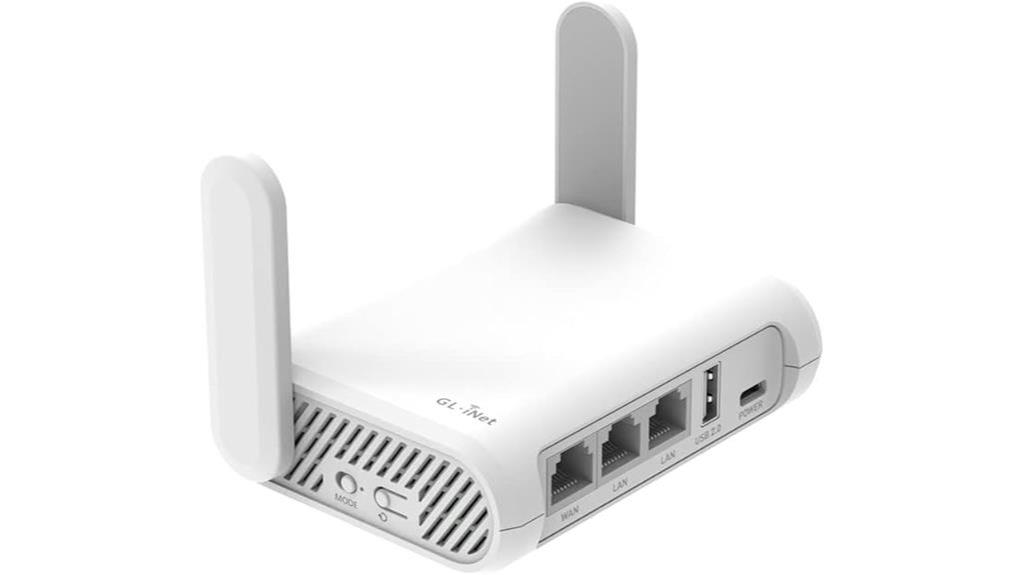 secure travel wifi router