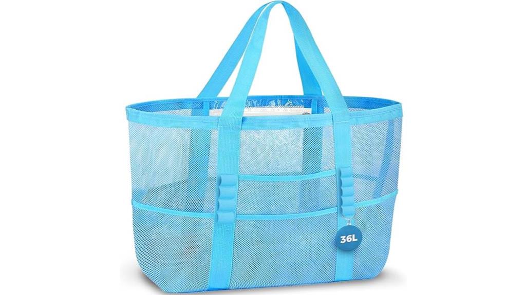 waterproof sandproof beach tote