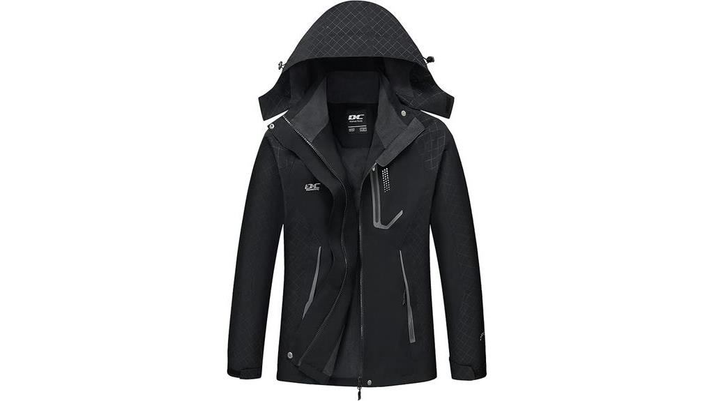 waterproof women s rain jacket