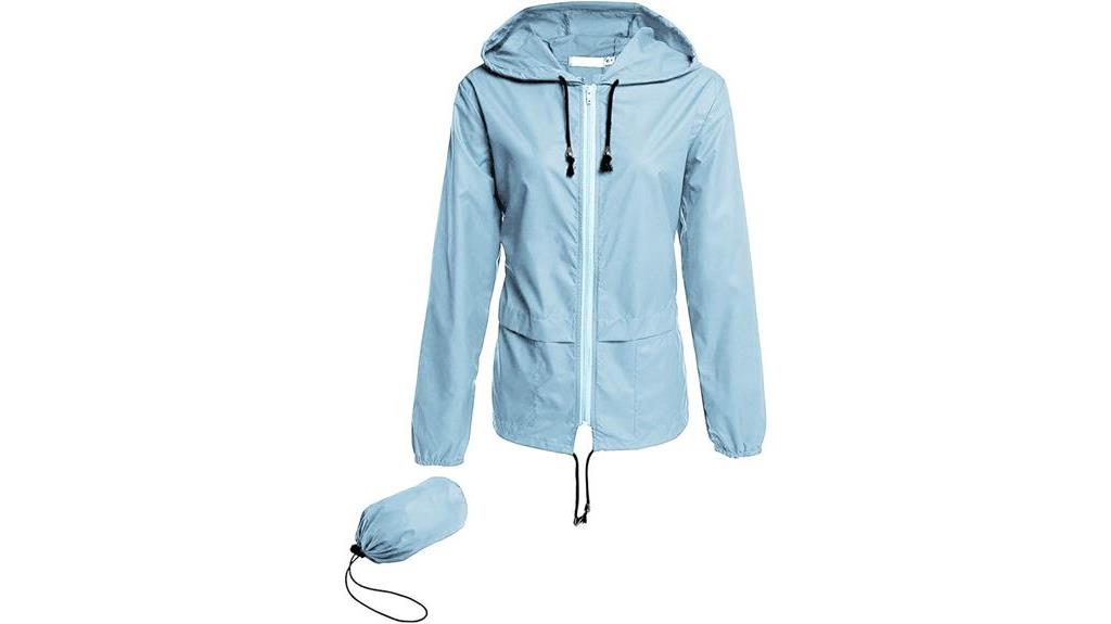 women s lightweight waterproof raincoat